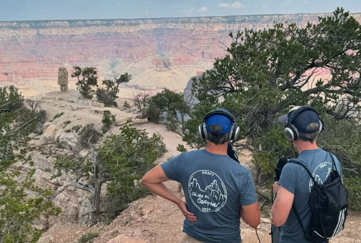 Seth and Josh Meyers at Grand Canyon